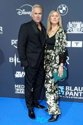 Manou Lubowski und Charlotte Groth bei der Verleihung vom Blauer Panther - TV & Streaming Award 2025 in der BMW Welt. München, 22.10.2025