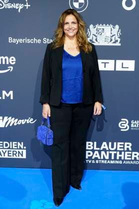Rebecca Immanuel bei der Verleihung vom Blauer Panther - TV & Streaming Award 2025 in der BMW Welt. München, 22.10.2025