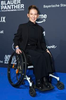 Lorelei Holtmann bei der Verleihung vom Blauer Panther - TV & Streaming Award 2025 in der BMW Welt. München, 22.10.2025