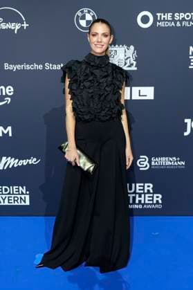 Viviane Geppert bei der Verleihung vom Blauer Panther - TV & Streaming Award 2025 in der BMW Welt. München, 22.10.2025