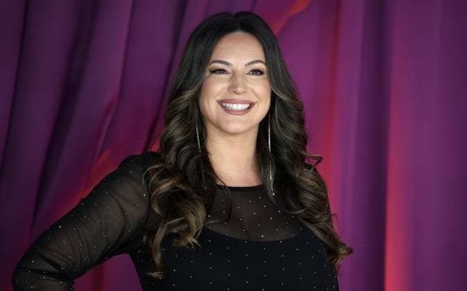 October 22, 2025, London, United Kingdom: Kelly Brook attends the All s Fair London Premiere at Odeon Luxe Leicester Square. London United Kingdom - ZUMAs197 20251022_aaa_s197_970 Copyright: xFredxDuvalx
