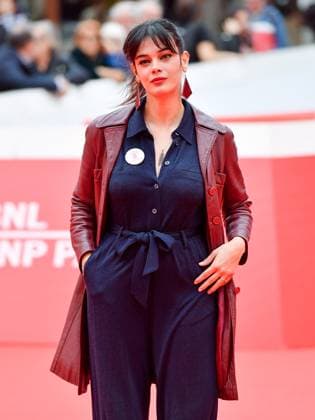 Rome, Italy, Italy: Roma Cinema Fest 2025 day 9 - Red carpet for the film SAVE THE CHILDREN. Pictured: Neva Leoni. Rome Italy  - ZUMAp169 20251023_zea_p169_534 Copyright: xVincenzoxLandix