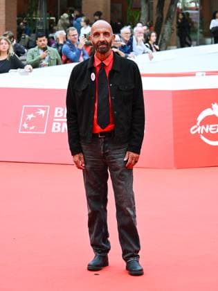 Rome, Italy, Italy: Roma Cinema Fest 2025 day 9 - Red carpet for the film SAVE THE CHILDREN. Pictured: Jonis Bascir Rome Italy  - ZUMAp169 20251023_zea_p169_737 Copyright: xMaurizioxD Avanzox