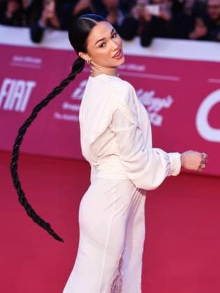 : Rome Cinema Fest 2025 day 9 - Red carpet for the film Io sono Rosa Ricci. Pictured: Maria Esposito.  - ZUMAp169 20251023_zea_p169_934 Copyright: xMarcoxProvvisionatox