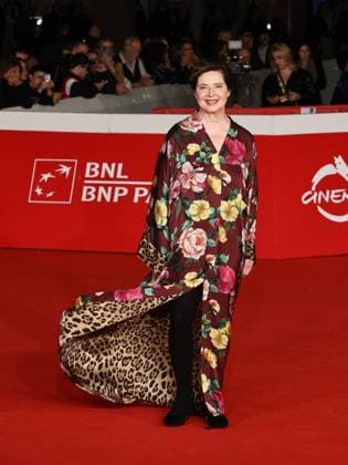 : Roma Cinema Fest 2025 evening 9 - Red carpet of the film ROBERTO ROSSELLINI MORE THAN A LIFE In the photo Isabella Rossellini  - ZUMAp169 20251023_zea_p169_1130 Copyright: xMarcoxProvvisionatox