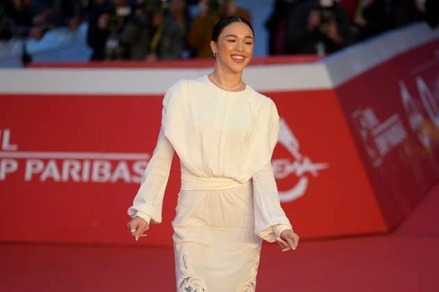 Io sono Rosa Ricci red carpet in Rome, Italy - 23 Oct 2025 Maria Esposito attends the Io sono Rosa Ricci red carpet during the Rome Film Fest 2025 at Auditorium Parco della Musica. Rome Italy Copyright: xMarioxCartellix xSOPAxImagesx _DSC0592