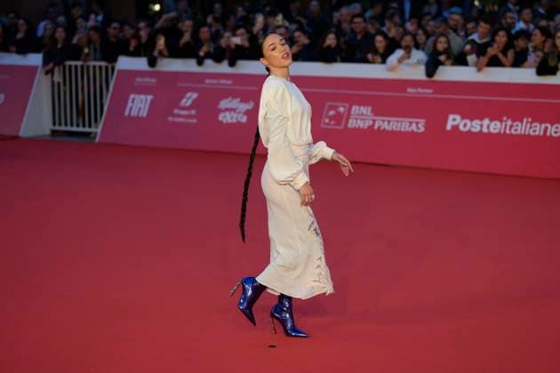 Io sono Rosa Ricci red carpet in Rome, Italy - 23 Oct 2025 Maria Esposito attends the Io sono Rosa Ricci red carpet during the Rome Film Fest 2025 at Auditorium Parco della Musica. Rome Italy Copyright: xMarioxCartellix xSOPAxImagesx _DSC0604