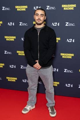 Smashing Machine Paris Film Premiere Ted Rozenfeld attends Smashing Machine Paris Film Premiere at Pathe BNP Paribas on October 23, 2025 in Paris, France. Photo by Nasser Berzane ABACAPRESS.COM Paris France  Copyright: xBerzanexNasser ABACAx