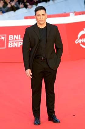 Simon Rizzoni bei der Premiere des Kinofilms Io sono Rosa Ricci auf dem 20. Internationalen Filmfestival von Rom Festa del Cinema di Roma 2025 im Auditorium Parco della Musica. Rom, 23.10.2025