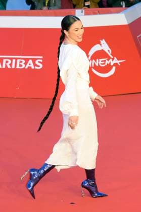 Maria Esposito bei der Premiere des Kinofilms Io sono Rosa Ricci auf dem 20. Internationalen Filmfestival von Rom Festa del Cinema di Roma 2025 im Auditorium Parco della Musica. Rom, 23.10.2025