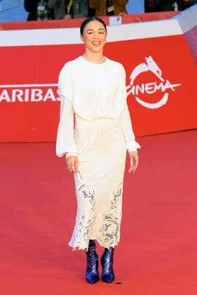 Maria Esposito bei der Premiere des Kinofilms Io sono Rosa Ricci auf dem 20. Internationalen Filmfestival von Rom Festa del Cinema di Roma 2025 im Auditorium Parco della Musica. Rom, 23.10.2025