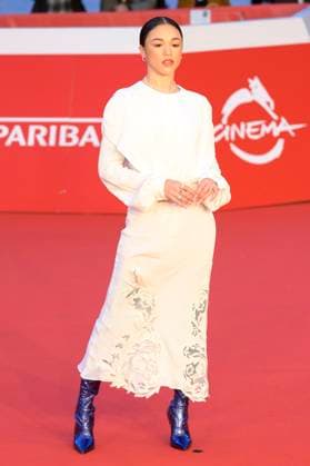 Maria Esposito bei der Premiere des Kinofilms Io sono Rosa Ricci auf dem 20. Internationalen Filmfestival von Rom Festa del Cinema di Roma 2025 im Auditorium Parco della Musica. Rom, 23.10.2025