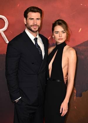 Liam Hemsworth and Gabriella Brooks attends The Witcher Season Four Global Premiere at the Curzon Mayfair in London, England. UK. Thursday 23rd October 2025 Copyright: xJamesxWarrenx THE WITCHER-SEASON 4 GLOBAL PREMIERE 13