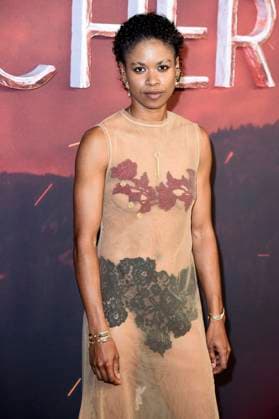 Christelle Elwin bei der Weltpremiere der 4. Staffel der Netflix-Serie The Witcher im Curzon Mayfair. London, 23.10.2025