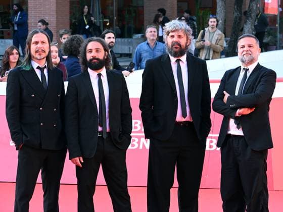 Rome Cinema Fest 2025, day 10 - red carpet Ellroy vs LA In the photo: Calibro 35: Tommaso Colliva, Massimo Martellotta, Enrico Gabrielli, Roberto Dragonetti  Copyright: xMaurizioxD Avanzox xipa-agency.netx xDxAvanzo Landi Provvisionatox IPA_Agency_IPA67014604