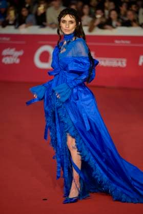 October 24, 2025, Rome, Italy: Zoe Bleu Sidel attends the red carpet of movie Dracula l amore perduto at Auditorium Parco della Musica during Rome Film fest 2025. Rome Italy - ZUMAs197 20251024_aaa_s197_165 Copyright: xMarioxCartellix