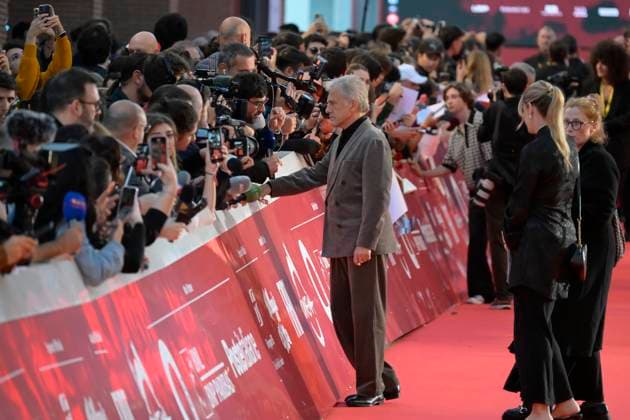 October 24, 2025, Rome, Italy: Christoph Waltz attends the red carpet of movie Dracula l amore perduto at Auditorium Parco della Musica during Rome Film fest 2025. Rome Italy - ZUMAs197 20251024_aaa_s197_225 Copyright: xMarioxCartellix