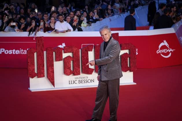 Dracula (Dracula L Amore Perduto) Red Carpet - The 20th Rome Film Festival. ROME, ITALY - OCTOBER 24, 2025: Christoph Waltz attends the Dracula (Dracula L Amore Perduto) red carpet during the 20th Rome Film Festival at Auditorium Parco Della Musica. Rome RM Italy Copyright: xGennaroxLeonardix