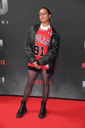 Taneshia Abt bei der Premiere des Netflix-Doku-Highlights BABO DIE HAFTBEFEHL-STORY in der Astor Film Lounge in Berlin am 24.10.2025