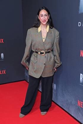 Melissa Khalaj bei der Premiere des Netflix-Doku-Highlights BABO DIE HAFTBEFEHL-STORY in der Astor Film Lounge in Berlin am 24.10.2025