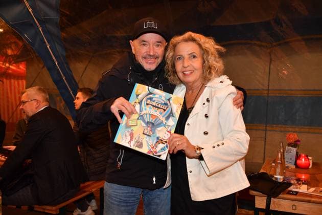 Christian Neureuther und Michaela May Roncalli Premiere ARTistART Werksviertel am Ostbahnhof München 24. Oktober 2025