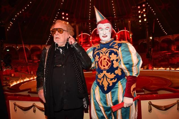 Bernhard Paul mit Clown Roncalli Premiere ARTistART Werksviertel am Ostbahnhof München 24. Oktober 2025