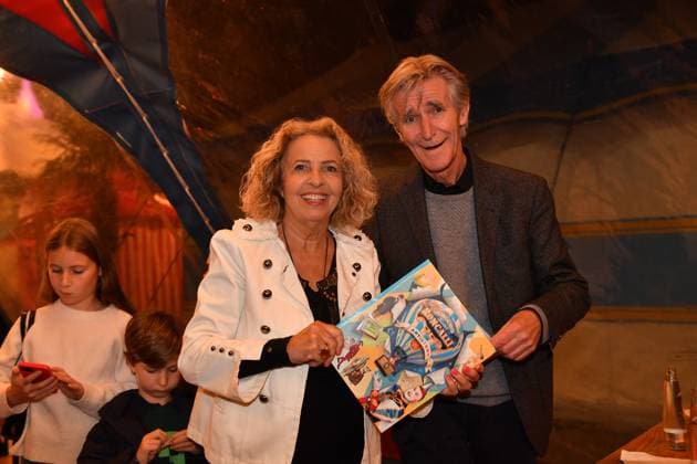 Michaela May mit Ehemann Bernd Schadewald Roncalli Premiere ARTistART Werksviertel am Ostbahnhof München 24. Oktober 2025