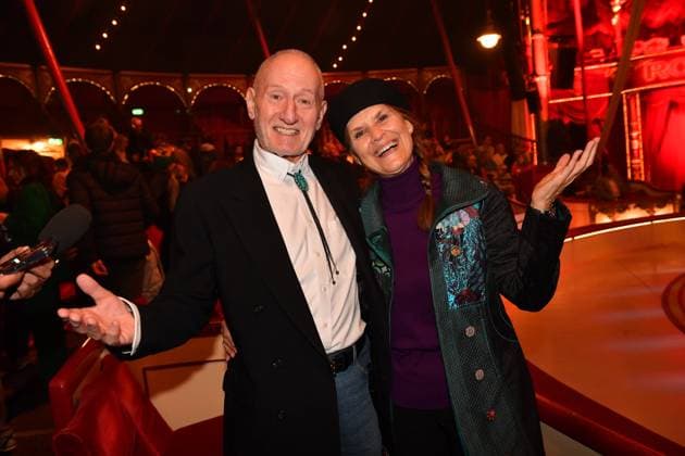 Sepp Schauer und Corinna Binzer Roncalli Premiere ARTistART Werksviertel am Ostbahnhof München 24. Oktober 2025