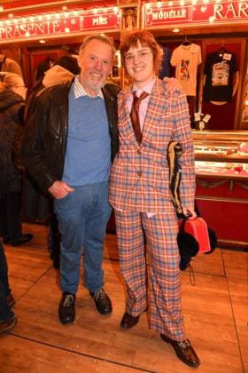 Hansi Kraus mit Tochter Roncalli Premiere ARTistART Werksviertel am Ostbahnhof München 24. Oktober 2025