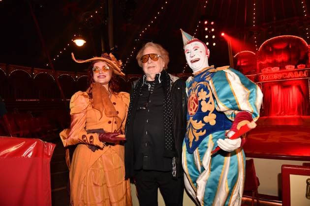 Bernhard Paul mit Clown Roncalli Premiere ARTistART Werksviertel am Ostbahnhof München 24. Oktober 2025