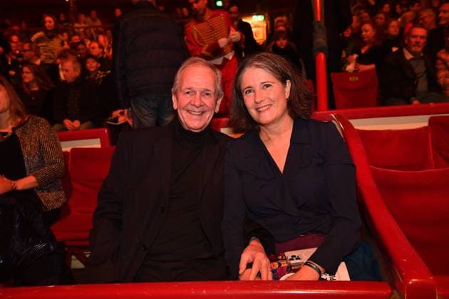 Fritz Egner mit Ehefrau Roncalli Premiere ARTistART Werksviertel am Ostbahnhof München 24. Oktober 2025