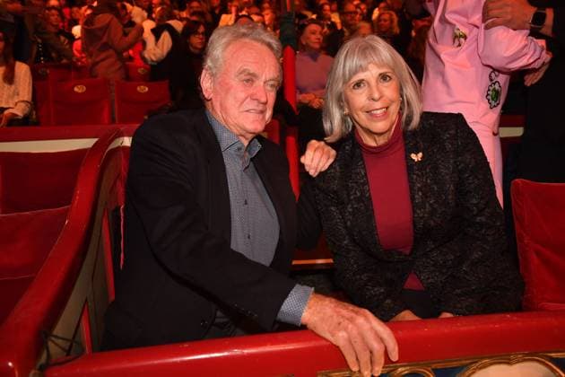 Sepp Maier mit Ehefrau Monika Roth Roncalli Premiere ARTistART Werksviertel am Ostbahnhof München 24. Oktober 2025