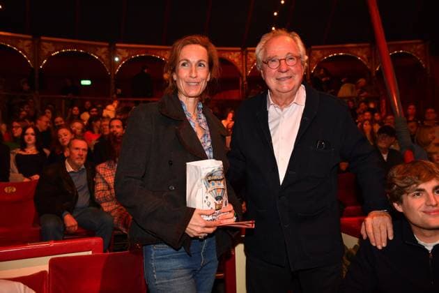 Friedrich von Thun mit Gloria von Thun Roncalli Premiere ARTistART Werksviertel am Ostbahnhof München 24. Oktober 2025