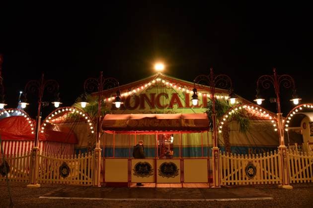 Übersicht Roncalli Premiere ARTistART Werksviertel am Ostbahnhof München 24. Oktober 2025