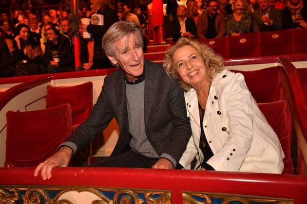 Michaela May mit Ehemann Bernd Schadewald Roncalli Premiere ARTistART Werksviertel am Ostbahnhof München 24. Oktober 2025