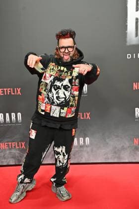 Oliver Polak bei der Babo - Die Haftbefehl-Story (Netflix) Doku Premiere am 24.10.2025 in der Astor Film Lounge in Berlin Babo (Netflix) Premiere in Berlin