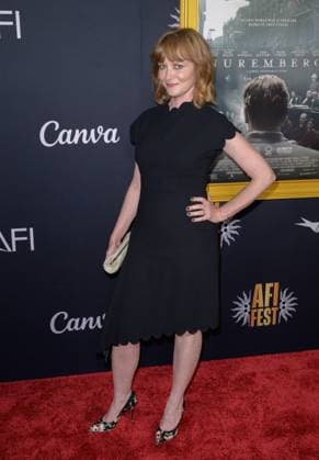 Nuremberg Premiere - Los Angeles, USA LOS ANGELES, USA. October 24, 2025: Wrenn Schmidt at the AFI FEST premiere for Nuremberg at the TCL Chinese Theatre. Los Angeles CA USA  Copyright: xPaulxSmith Featureflashx