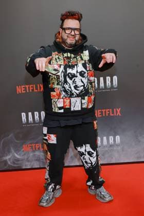 24.10.2025, Oliver Polak zur Netflix Premiere von Babo Ð Die Haftbefehl-Story, Astor Film Lounge, Berlin, Berlin