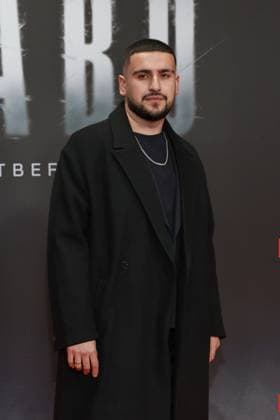 24.10.2025, Deniz Ercan zur Netflix Premiere von Babo Ð Die Haftbefehl-Story, Astor Film Lounge, Berlin, Berlin