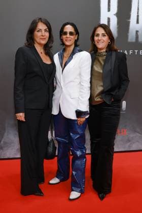 24.10.2025, Düzen Tekkal, Tuna Tekkal zur Netflix Premiere von Babo Ð Die Haftbefehl-Story, Astor Film Lounge, Berlin, Berlin