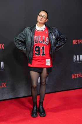 Babo, Premiere in der Astor Film Lounge, Berlin, 24.10.2025 Taneshia Abt bei der Premiere des Netflix Films Babo in der Astor Film Lounge Berlin am 24.10.2025. Berlin Astor Film Lounge Copyright: xBenxKriemannx