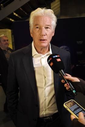 Richard Gere bei einer Sondervorstellung des Films WEISHEIT DES GLÜCKS, dessen Executive Producer er ist im Kino in der Kulturbrauerei in Berlin am 24.10.2025