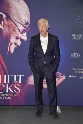 Richard Gere bei einer Sondervorstellung des Films WEISHEIT DES GLÜCKS, dessen Executive Producer er ist im Kino in der Kulturbrauerei in Berlin am 24.10.2025