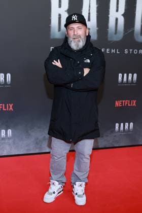 24.10.2025, Niko Backspin zur Netflix Premiere von Babo Ð Die Haftbefehl-Story, Astor Film Lounge, Berlin, Berlin
