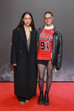 24.10.2025, Melissa Khalaj und Taneshia Abt zur Netflix Premiere von Babo Ð Die Haftbefehl-Story, Astor Film Lounge, Berlin, Berlin