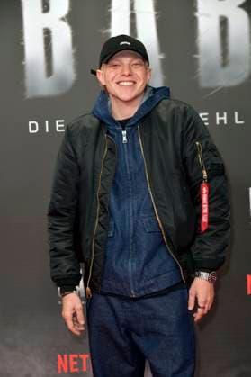 Leonard Kunz beim Special Screening des Netflix Dokumentarfilms Babo - Die Haftbefehl-Story in der Astor Film Lounge. Berlin, 24.10.2025