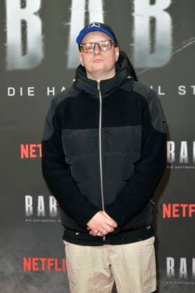 Max Mönster aka MontanaMax beim Special Screening des Netflix Dokumentarfilms Babo - Die Haftbefehl-Story in der Astor Film Lounge. Berlin, 24.10.2025