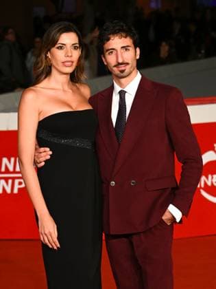 Rome Cinema Fest 2025, Evening 11 - Red Carpet for the Film Homo Sapiens. Pictured are Tania Bambaci and Samuel Peron.  Copyright: xMaurizioxD Avanzox xipa-agency.netx xDxAvanzo Provvisionatox IPA_Agency_IPA67068833