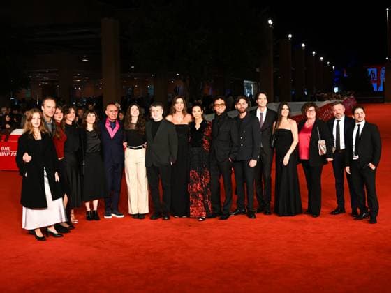 Rome: Rome Cinema Fest 2025, Evening 11 - Red Carpet for the Film Homo Sapiens. Pictured: the cast. Rome  - ZUMAp169 20251025_zea_p169_822 Copyright: xMaurizioxD Avanzox