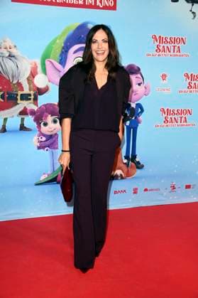 Bettina Zimmermann bei der Premiere des Kinofilms Mission Santa - Ein Elf rettet Weihnachten im Kino in der KulturBrauerei. Berlin, 25.10.2025